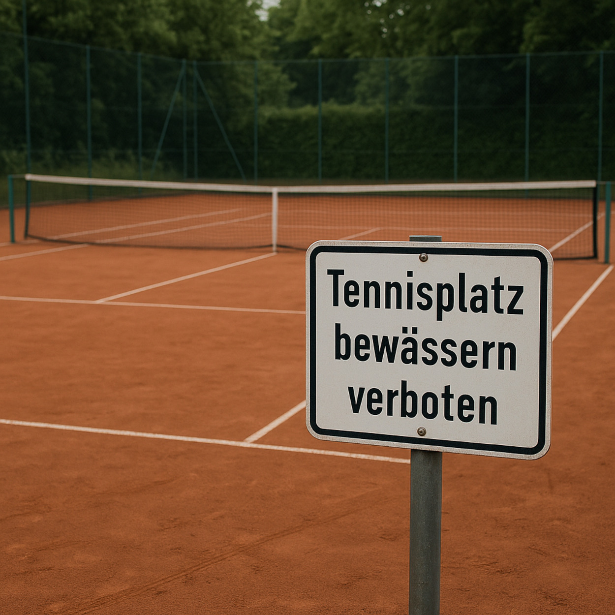 Verbot Platzbewässerung